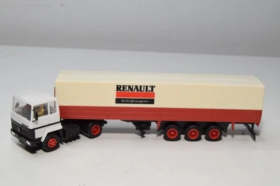 B77 1:87 HERPA RENAULT TRUCK TRAILER RENAULT COMMERCIAL CARS EXC. COND. 2 - Immagine 1 di 4