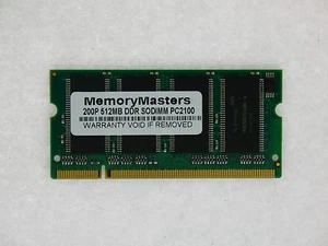 512MB DDR266 SODIMM Toshiba Satellite 2450 2435 2450 - Picture 1 of 1