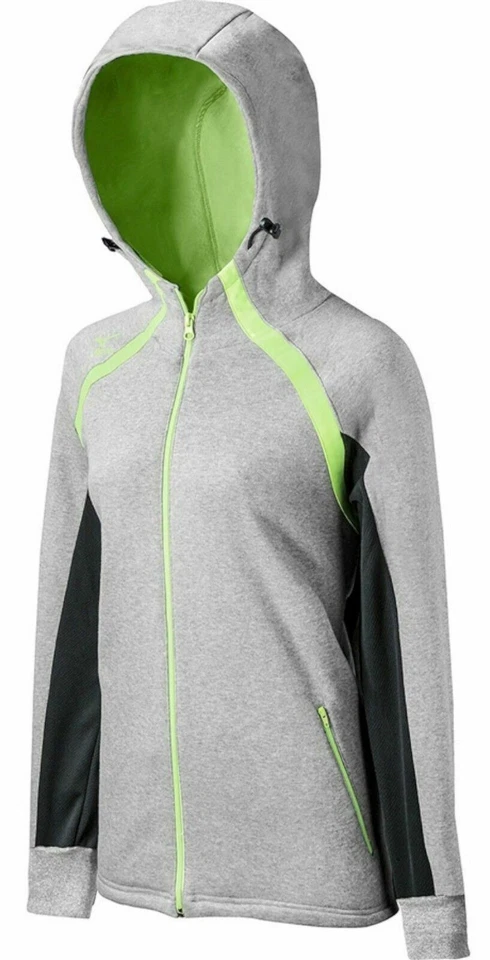 NUEVO Mizuno Osaka Sudadera con Capucha Mujer Polar Sudadera Chaqueta Atlética XXS-XXL Foto 1 de 2