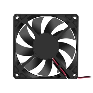 80X80X15Mm Fan 12V 2Pin DC 8015 Brushless Cooling Case Fan for Cooling PC Comput - Picture 1 of 12