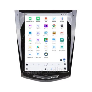 For Cadillac ATS CTS SRX Escalade 2013-2018 Tesla Screen GPS Radio  - Picture 1 of 18