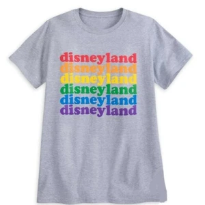 DisneyParks Disneyland Rainbow Pride Adult T-Shirt Size Large NWT - Picture 1 of 4