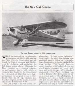 Piper Cub Coupe Aircraft Report 4/23/2024pp - Picture 1 of 1