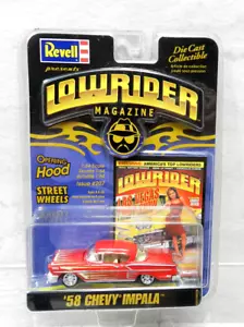 Revell Lowrider Magazine '58 Chevy Impala 1:64 Diecast 86-3272 Opening Hood - Picture 1 of 2