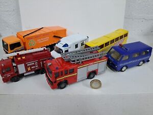 Diecast/Plastic Toy Emergency Vehicles Etc Joblot