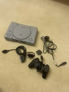 Sony PlayStation 1 Classic Gaming Console SCPH-5502 PS1 Tested + 2 PS1 Games - Picture 1 of 14