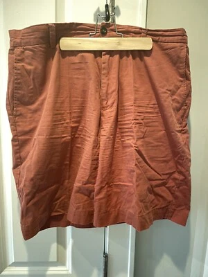 Pantalones cortos de algodón rojo ladrillo Arrow para hombre talla 36 Foto 1 de 4