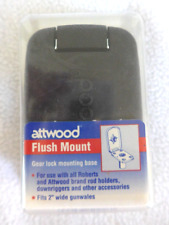 Attwood Flush Mount Rod Holder With Black Cover 50227