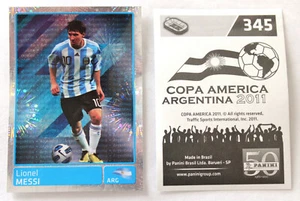 Panini Sticker Card Lionel Messi No. 345 Copa America 2011 Argentina Very Rare - Picture 1 of 3