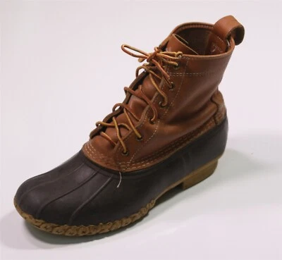 LL Bean Men's 8" Bean Duck Boots  Size 9 - Image 1 of 4