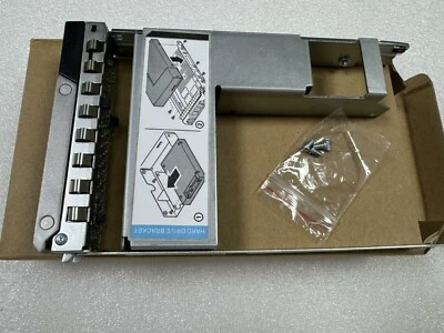 New X7K8W Y796F 3.5" Tray w/ 9W8C4 2.5"-3.5" Adapter Dell R440 R640 R740 R6415 - Image 1 of 4