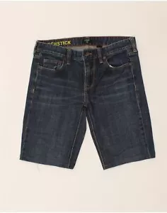 J. CREW Womens Matchstick Denim Shorts W26 Small  Blue Cotton BF30 - Picture 1 of 3