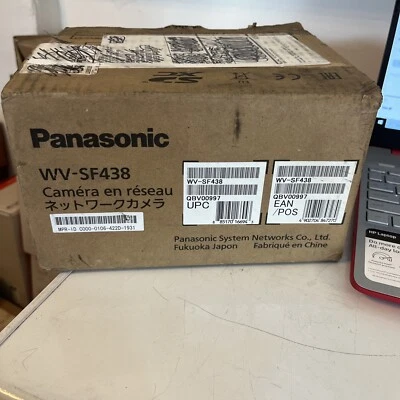 Cámara CCTV color Panasonic WV-SF438 IP de 3 MP Foto 1 de 4