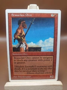 LP Brassclaw Orcs 5th Edition Magic The Gathering MTG - Picture 1 of 3