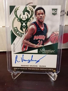 2015 Prestige Prestigious Premieres Signatures #281/299 Rashad Vaughn RC Auto - Picture 1 of 3