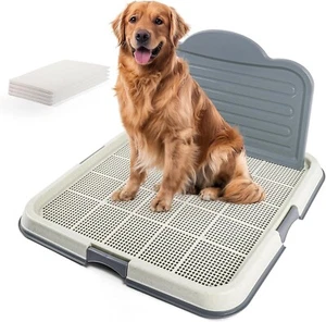 dog Pee Pad Holder with Wall, Pee Pad Tray for Training Pads60cm x 60cm - Picture 1 of 6