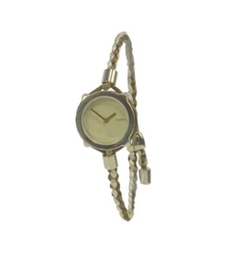 RUMBA TIME Reloj Mujer Elegante Reloj Mujer Correa Cordón Color Oro Marrón Acero Inoxidable - Imagen 1 de 2