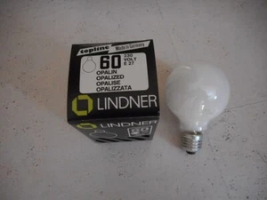5 St. Globelampen Glühfaden G80 60W E27 opal dimmbar - Bild 1 von 1