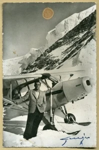 Hermann Geiger (1914-1966) - Aviator and search and rescue pilot - Signed photo - Picture 1 of 1