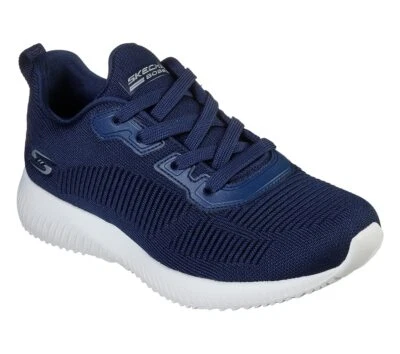 Skechers Damen BOBs Sport BOBS SQUAD TOUGH TALK Sneakers Blau