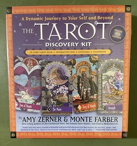 Das Tarot-Entdeckungsset von Amy Zerne Monte Farber Reiseführer Karten DVD NEU VERSIEGELT - Bild 1 von 1