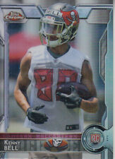 2015 Topps Chrome Mini Refractors Buccaneers Football Card #129 Kenny Bell