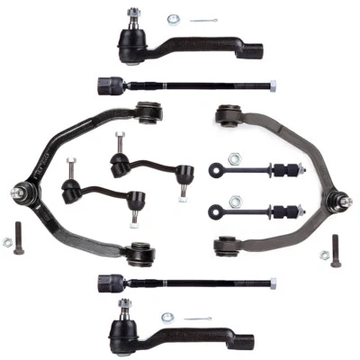 Fits 1993-1997 Ford Thunderbird Front+Rear Sway Bars Upper Control Arms Steering Foto 1 de 4