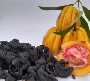 GARCINIA GORAKA CEYLON NATURAL ORGANIC DRIED 100% HEALTHY 100G - Picture 1 of 5