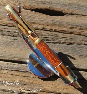 br - Keen Penna a torsione comfort oro satinato segmentata artigianale - Foto 1 di 5