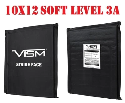 VISM Balístico UHMWPE Nivel IIIA Panel Suave 10x12 Rectángulo Placa a Prueba de Balas Foto 1 de 3