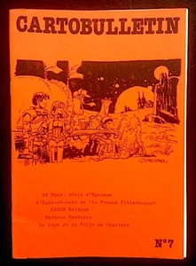 Cartobulletin 7 (1990) Mézières - Valérian - Cartes postales - Epernon - Fanzine - Picture 1 of 5