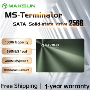 MAXSUN SATA SSD 128GB 256GB 480GB Desktop Laptop Internal Solid State Drives - Picture 1 of 6