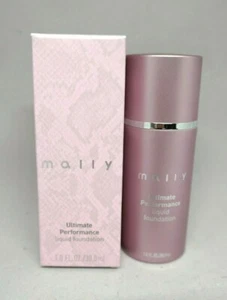 MALLY BEAUTY Ultimate Performance Liquid Foundation TAN 1 fl oz NEW & BOXED - Picture 1 of 6