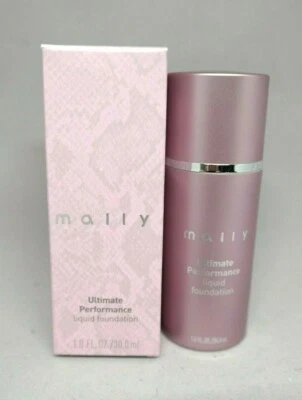 MALLY BEAUTY Ultimate Performance Liquid Foundation TAN 1 fl oz NEW & BOXED - Image 1 of 4