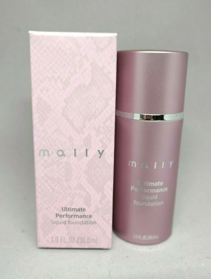 MALLY BEAUTY Ultimate Performance Liquid Foundation TAN 1 fl oz NEW & BOXED - Image 1 of 4