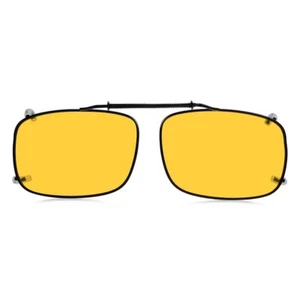 Night Vision Driving Polarized Clip-ons 58MM x 38MM - Picture 1 of 5