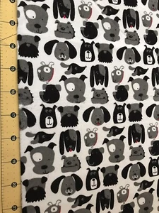 2007 Dogs Brother Sister 100% cotton fabric sold by the yard #1655 - Picture 1 of 1