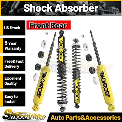 Amortiguador delantero trasero para Chevrolet C2500 Suburban 1992-1999 Monroe 4 piezas Foto 1 de 4