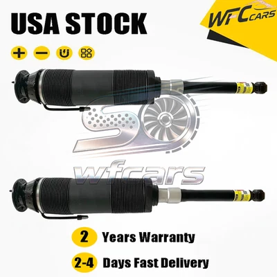 Pair of rear ABC hydraulic shock struts Fit Mercedes W220 CL500 CL600 S55 AMG S5 - Image 1 of 4