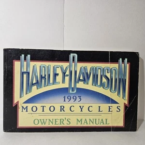 1993 HARLEY-DAVIDSON MOTORCYCLE OWNERS MANUAL ALL MODELS - Bild 1 von 10