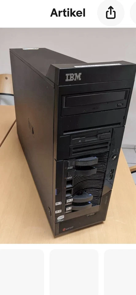 IBM eServer xSeries 226 8488-3DY Xeon 3000 4GB RAM Tower Raid Win Server 2003 - Bild 1 von 2