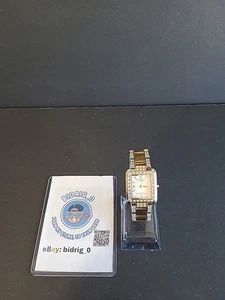 Damen Timex Bicolor Diamant Edelstahl Armbanduhr TIMEX SR 516 SW Y9 - Bild 1 von 10