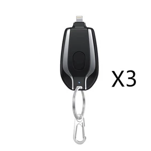 Chargeur Porte-clés Mini Power Emergency Pod 1500mAh avec Type-C Ultra-Compact Mini - Photo 1 sur 22