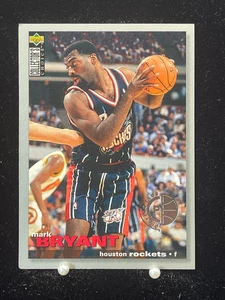 1995-96 Upper Deck Collector's Choice Player's Club Mark Bryant Silver Signature - Picture 1 of 2