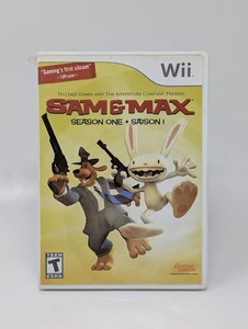 Sam & Max: Season One (Nintendo Wii, 2008) Complete CIB - Picture 1 of 3