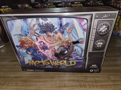 Marvel Legends Series Mojoworld Paquete de 4 Mojo Dazzler Longshot Wolverine: X-Men Foto 1 de 2