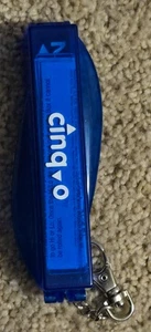 Vintage Cinq O, Portable Dice Travel Game w/Key Chain Cinqo Mattel - Picture 1 of 6