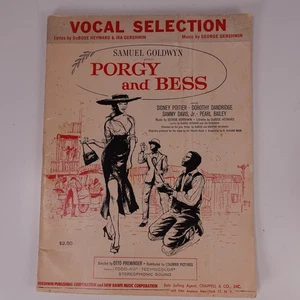 Partituras Selección Vocal Porgy and Bess P/V George Gershwin - Imagen 1 de 7