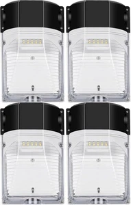 hykolity Update 30W LED Wall Pack Light with Photocell, 3450LM 5000K Gray - Picture 1 of 9