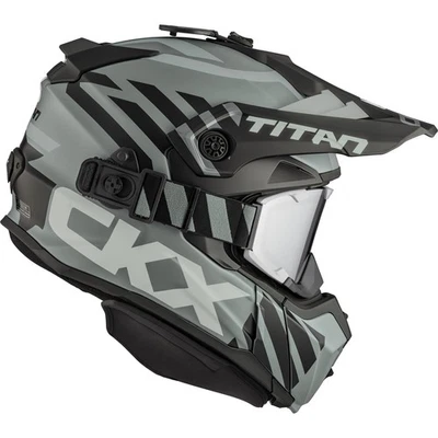 CKX Titan Original Helmet - Trail and Backcountry Marks - 210° Goggle Included Foto 1 de 2